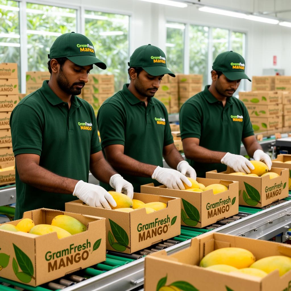 GramFresh Mango প্যাকিং